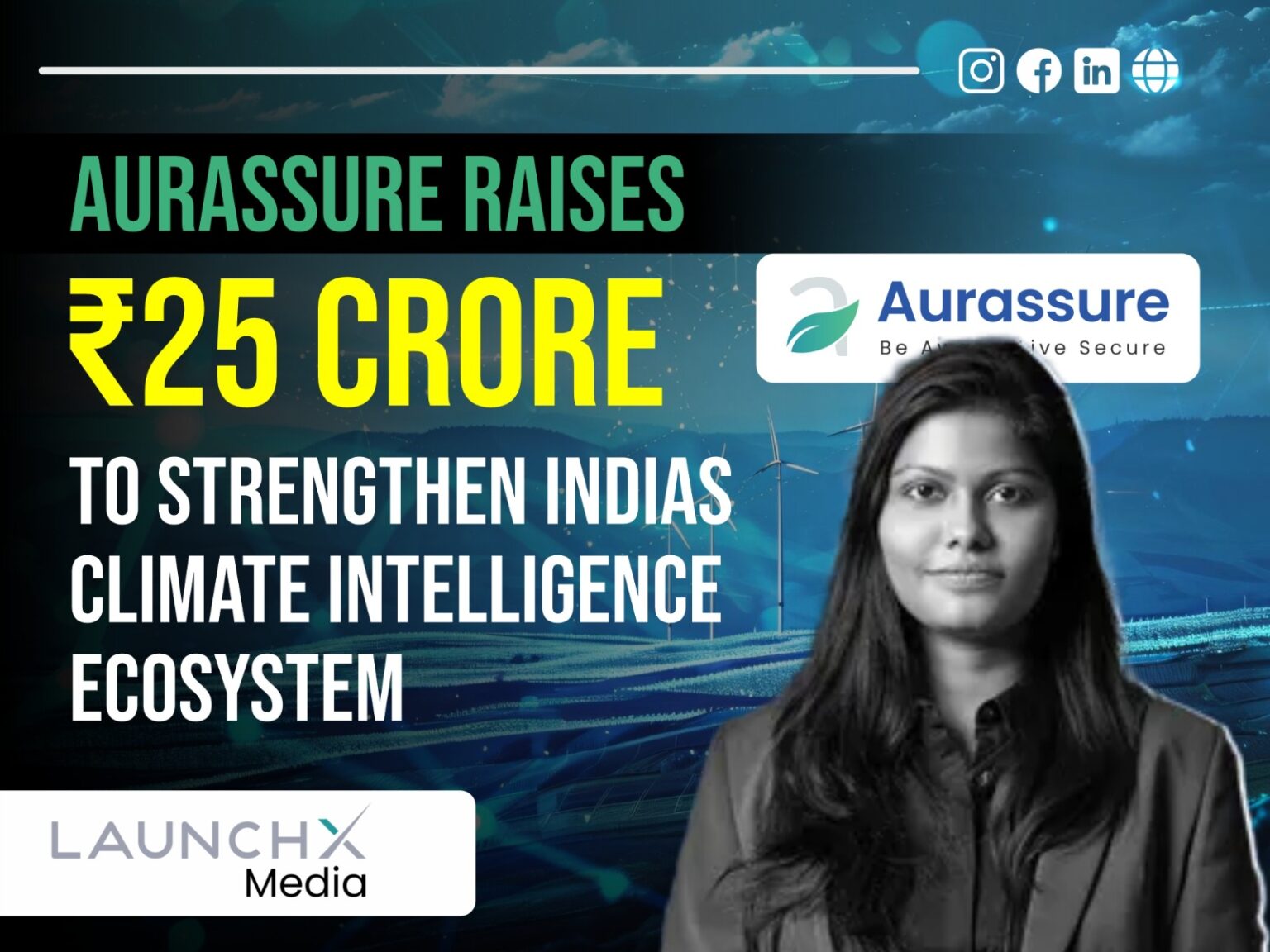 Aurassure Raises ₹25 Crore to Strengthen Indias Climate Intelligence Ecosystem