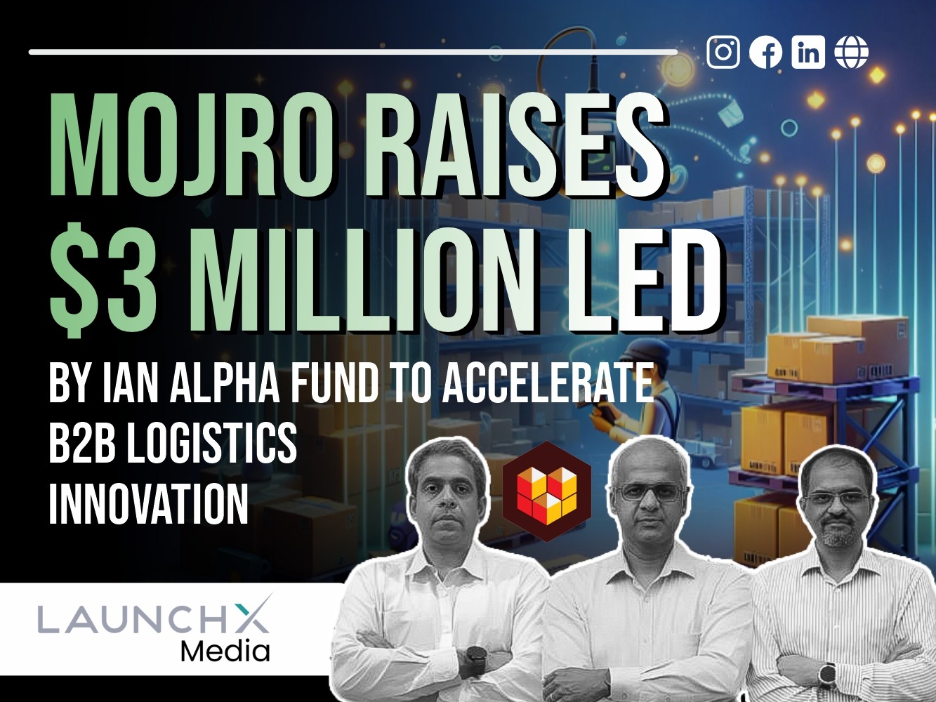 Mojro Secures $3 Million Funding Led by IAN Alpha Fund to Transform B2B Logistics