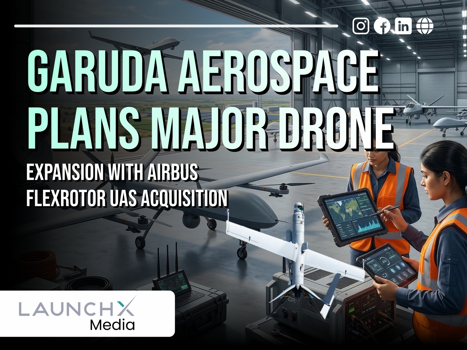 Garuda Aerospace Expansion: 5 Major Benefits of the Airbus Flexrotor Drone Acquisition