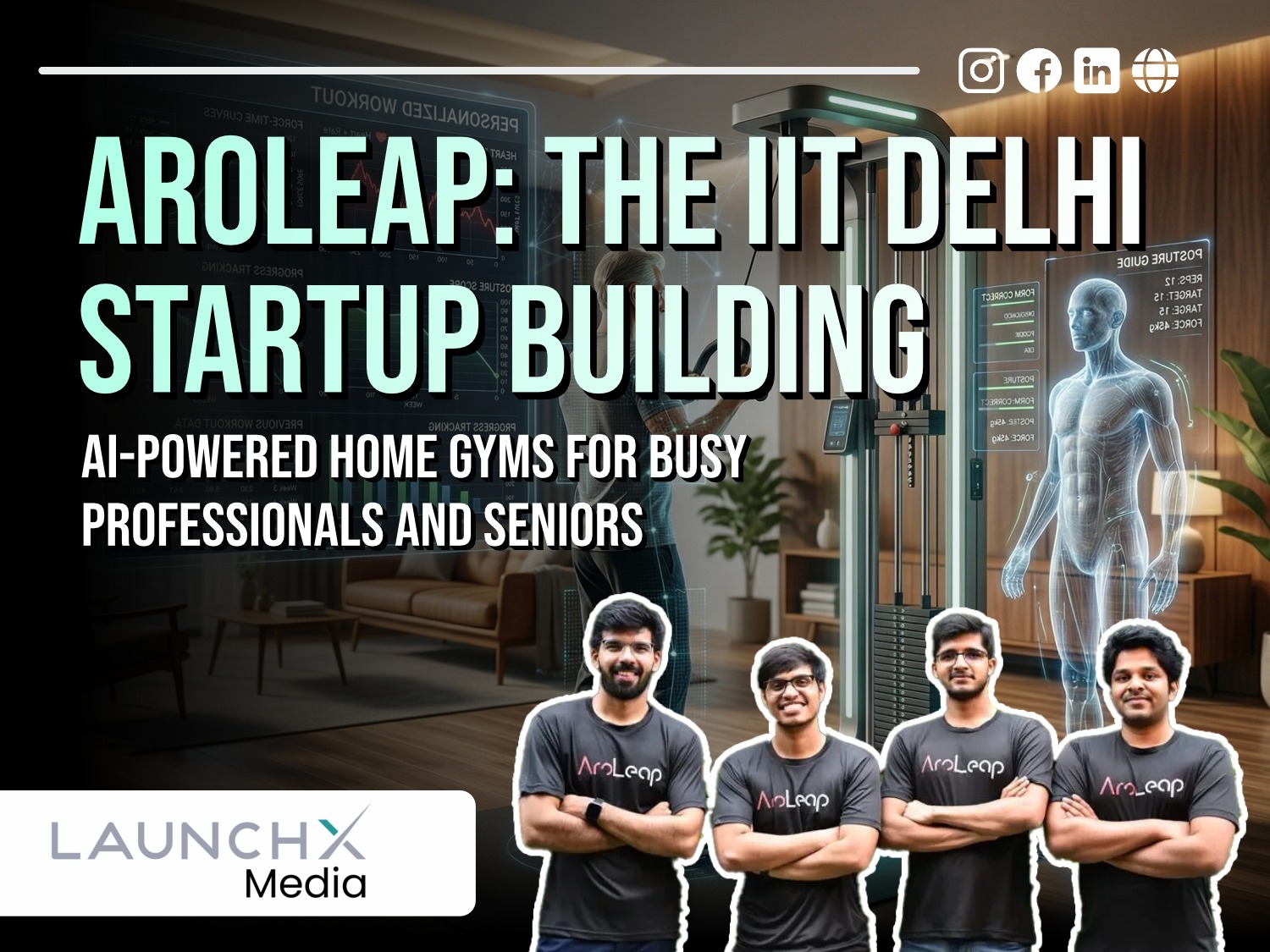 Aroleap AI Home Gym: 7 Powerful Insights Behind This IIT Delhi Startups ₹5 Crore FY25 Success