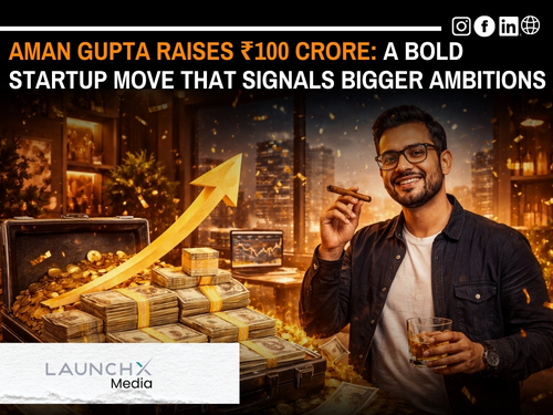 Aman Gupta Raises ₹100 Crore: Inside His Bold New Startup Bet