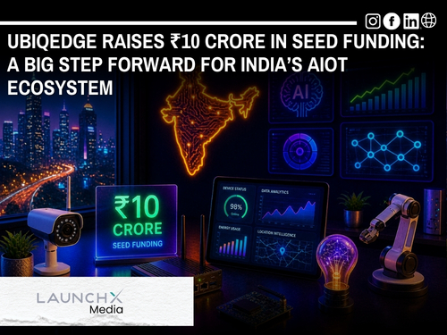 UbiqEdge Raises ₹10 Crore in Seed Funding to Scale AIoT Innovation in India