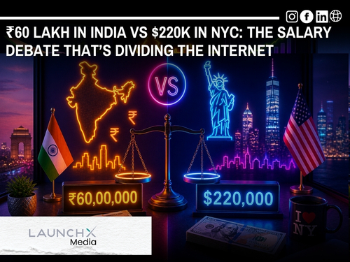 ₹60 Lakh in India vs $220K in NYC: The Salary Debate Dividing Indian Professionals