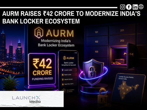 Aurm Funding News: ₹42 Crore Boost to Digitize India’s Safe Deposit Locker Ecosystem