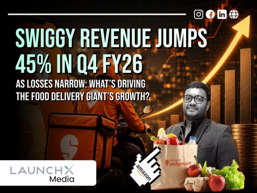 Swiggy Q4 FY26 Results Reveal Massive Revenue Surge and Lower Losses