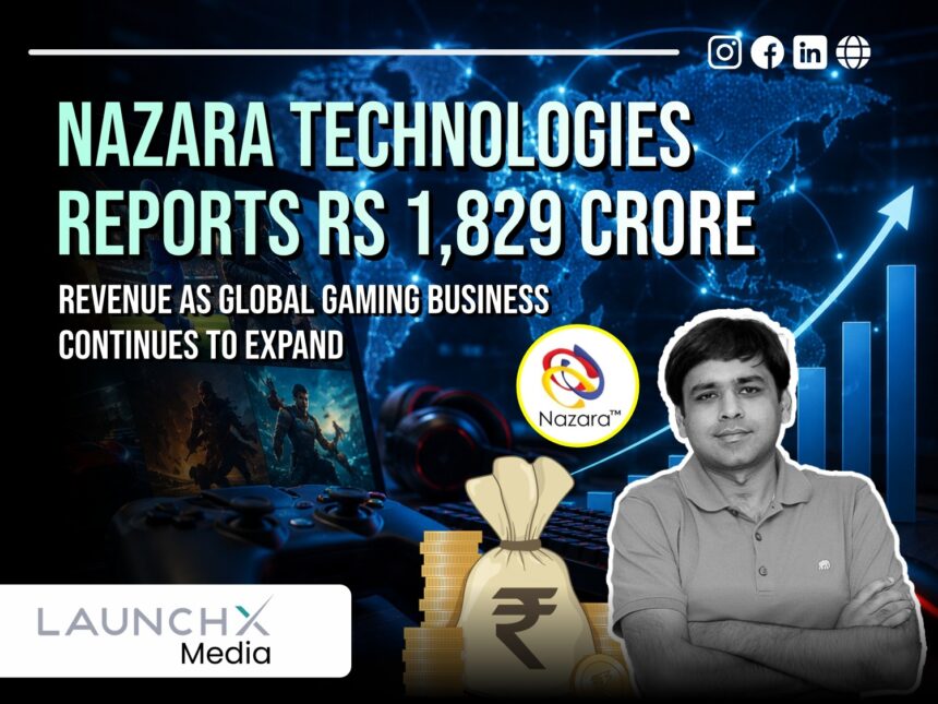 Nazara Technologies FY26 Revenue Jumps to Rs 1829 Crore in a Massive Gaming Expansion