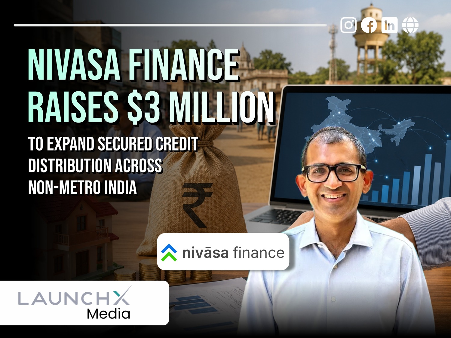 Nivasa Finance Raises $3 Million in a Major Boost for Non-Metro Lending Growth