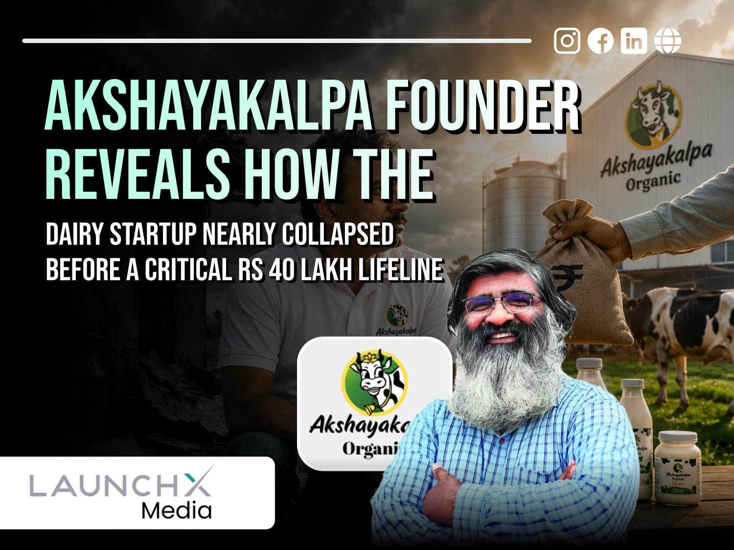 Akshayakalpa Startup Journey: 5 Motivating Insights Into Building India’s Organic Dairy Brand