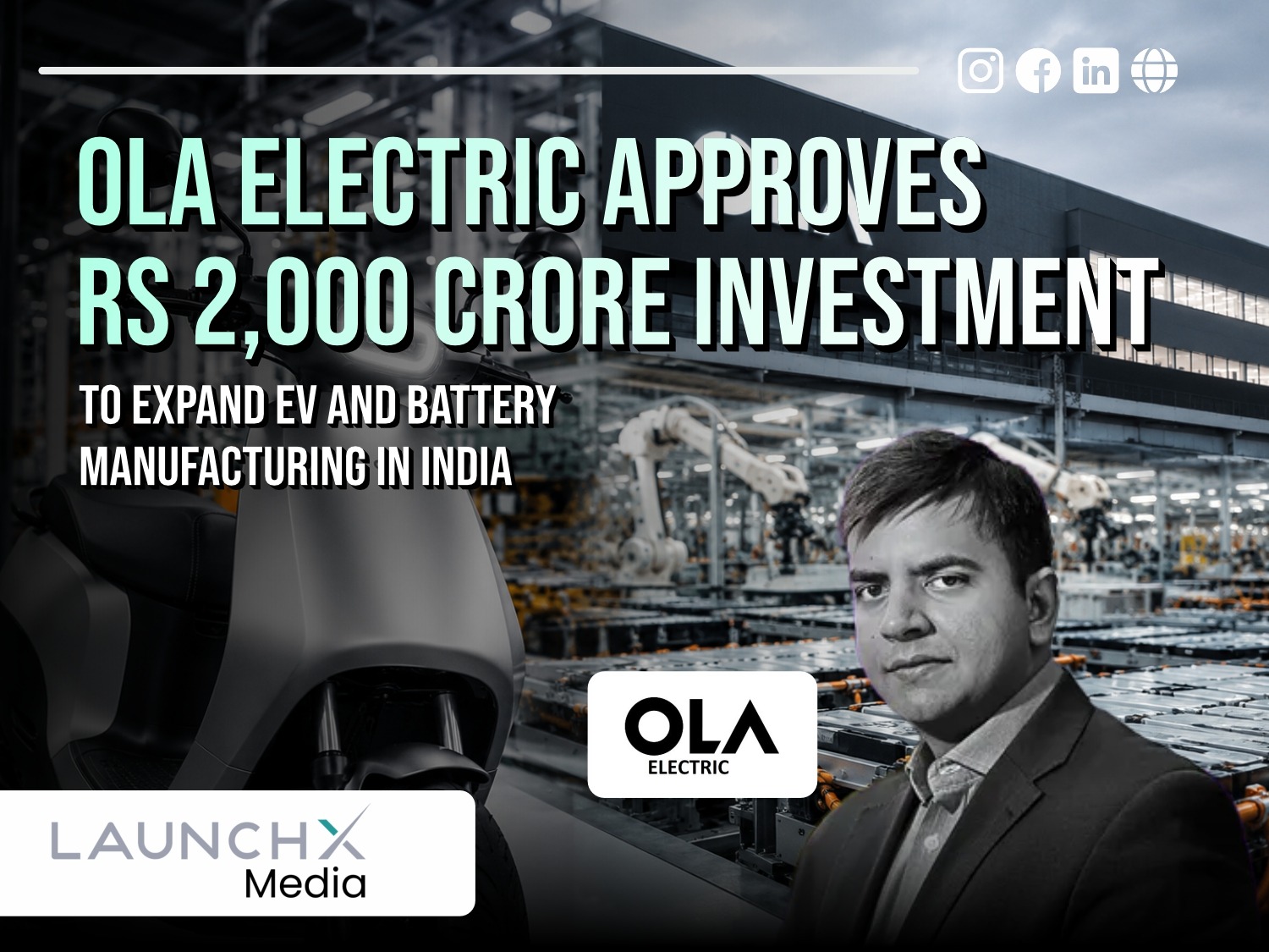 Ola Electric Bets Big on Indias EV Future with Massive Rs 2000 Crore Expansion Plan