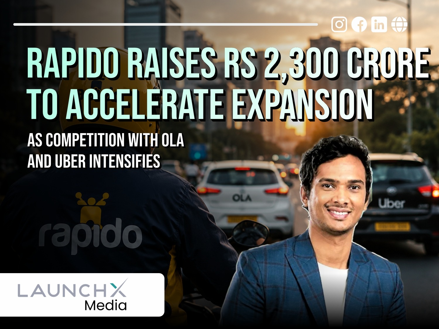 Rapido Secures Rs 2300 Crore in Major Funding Boost Amid Fierce Ola and Uber Competition