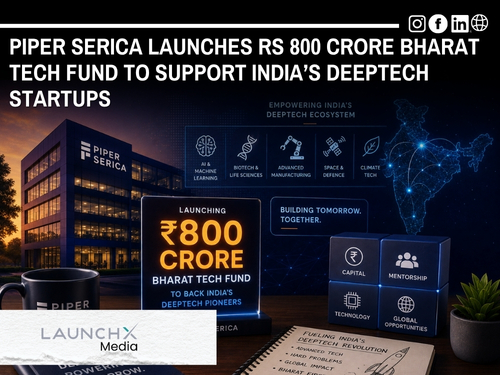 Piper Serica Launches Rs 800 Crore Bharat Tech Fund to Boost Indias DeepTech Startups
