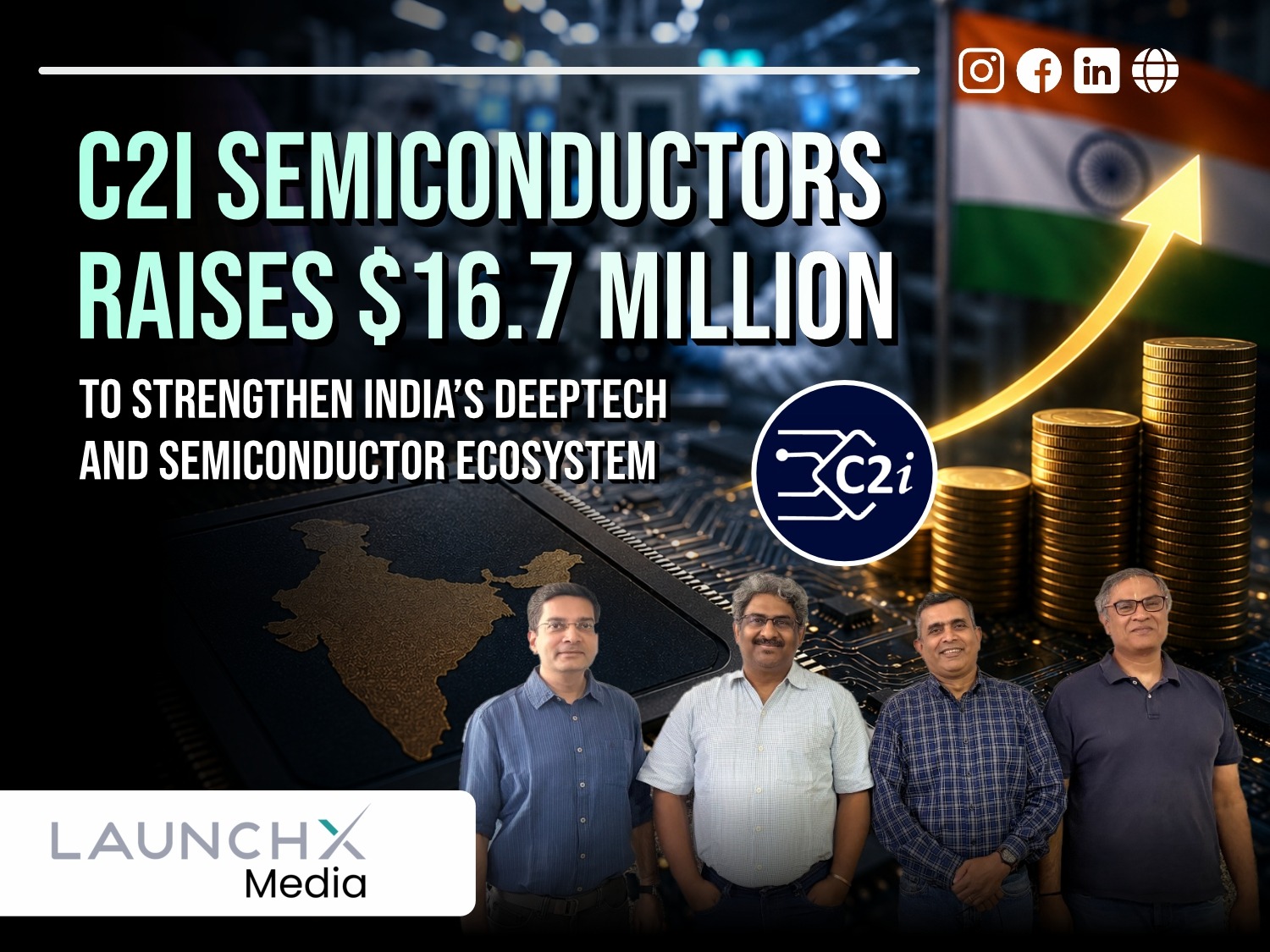 C2i Semiconductors Raises $16.7 Million to Accelerate Indias Chip Innovation Journey